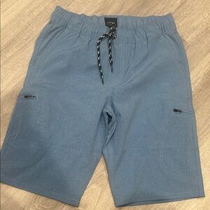 Joe's Jeans Light Blue Elastic Waist Shorts